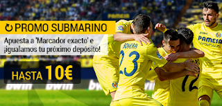 bwin promocion Villarreal vs Espanyol 4 marzo