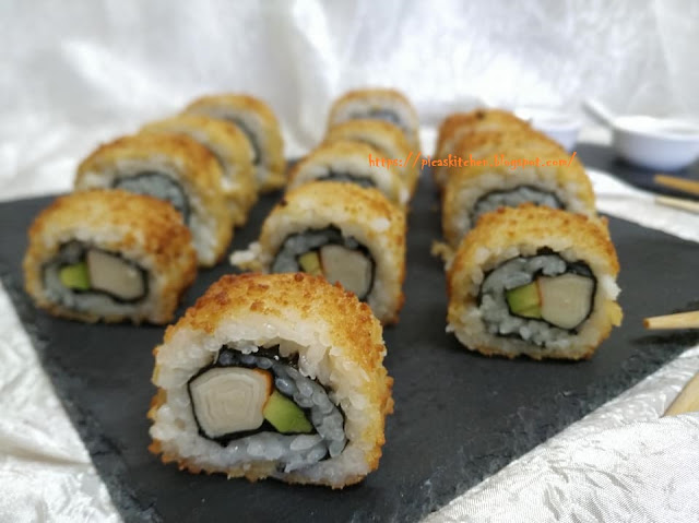 URAMAKI EN TEMPURA 