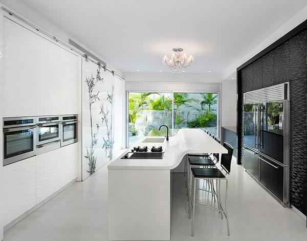 Desain Kombinasi Dapur dan Ruang Makan Modern