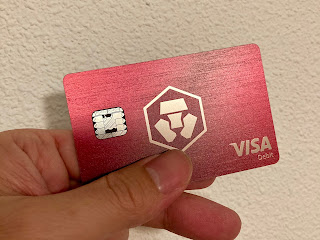Crypto.comのMCO VISAカードを使ってみる