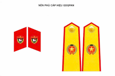 Phù hiệu Giáo dục quốc phòng an ninh với màu sắc và thiết kế mới