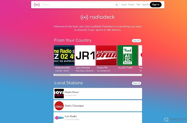 Radiodeck : un nouveau moyen d'écouter gratuitement les radios du monde entier