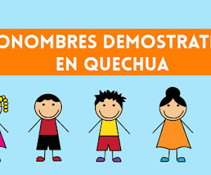 Pronombres demostrativos en quechua