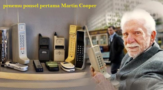 Inilah Bapak Penemu Ponsel  " Martin Cooper