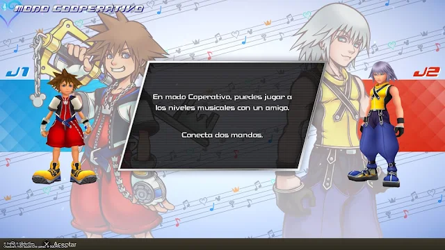 Kingdom Hearts Melody of Memory - Modo cooperativo
