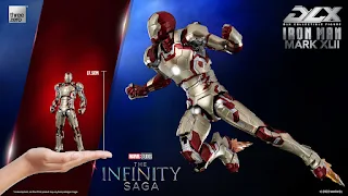 DLX Action Figure Iron Man Mark 42 [Marvel Studio: The Infinity Saga], Three Zero