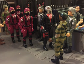 Red Jackal, Destro, Action Force, European Exclusive, Palitoy, 1982, 1983, 1984, G.I. Joe HQ, Hawk, Stalker, Breaker, Zap, Rock and Roll, Clutch, Short Fuse, Silver Pads Grand Slam, JUMP, Black Major, Red Laser, Bootleg Crimson Cobra Troopers