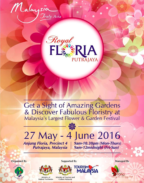 Festival Bunga Diraja - Royal Floria Putrajaya 2016