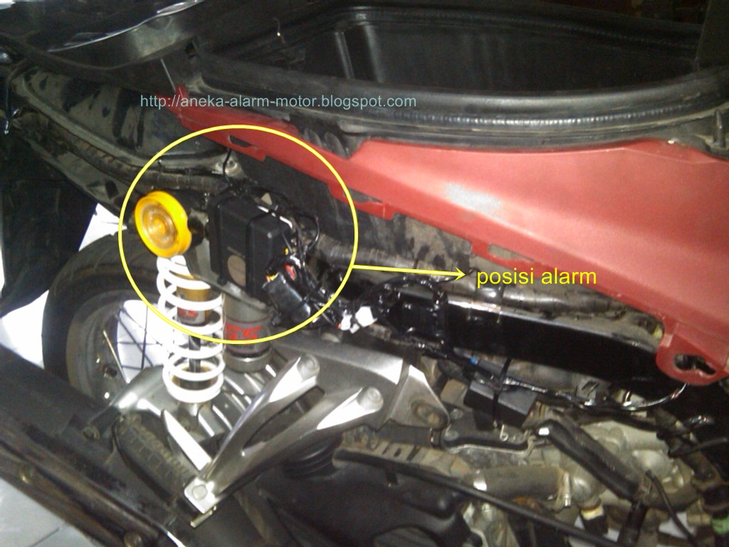 Cara pasang alarm motor Nouvo Built Up