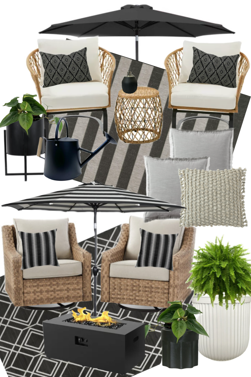 Neutral outdoor decorating ideas