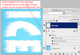 Efek Beku pada Teks Menggunakan Photoshop