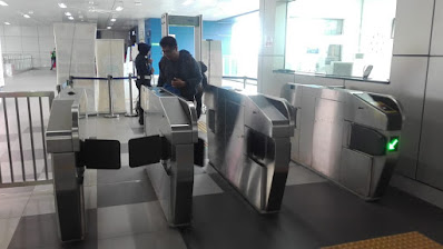 cara mengetap tiket MRT jakarta