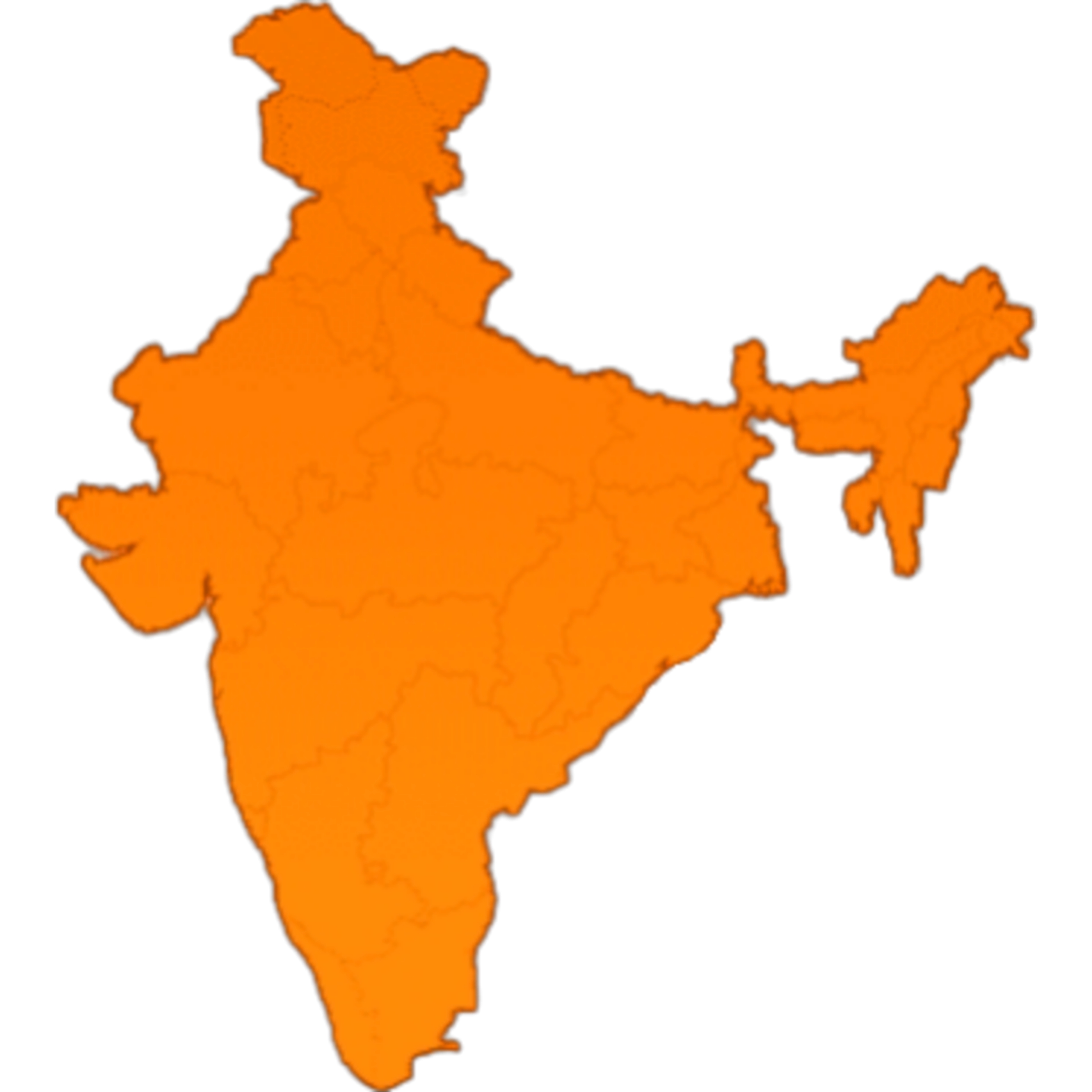 India map blank Images