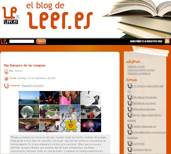 FUIMOS NOTICIA EN EL MINISTERIO DE EDUCACIÓN DE ESPAÑA