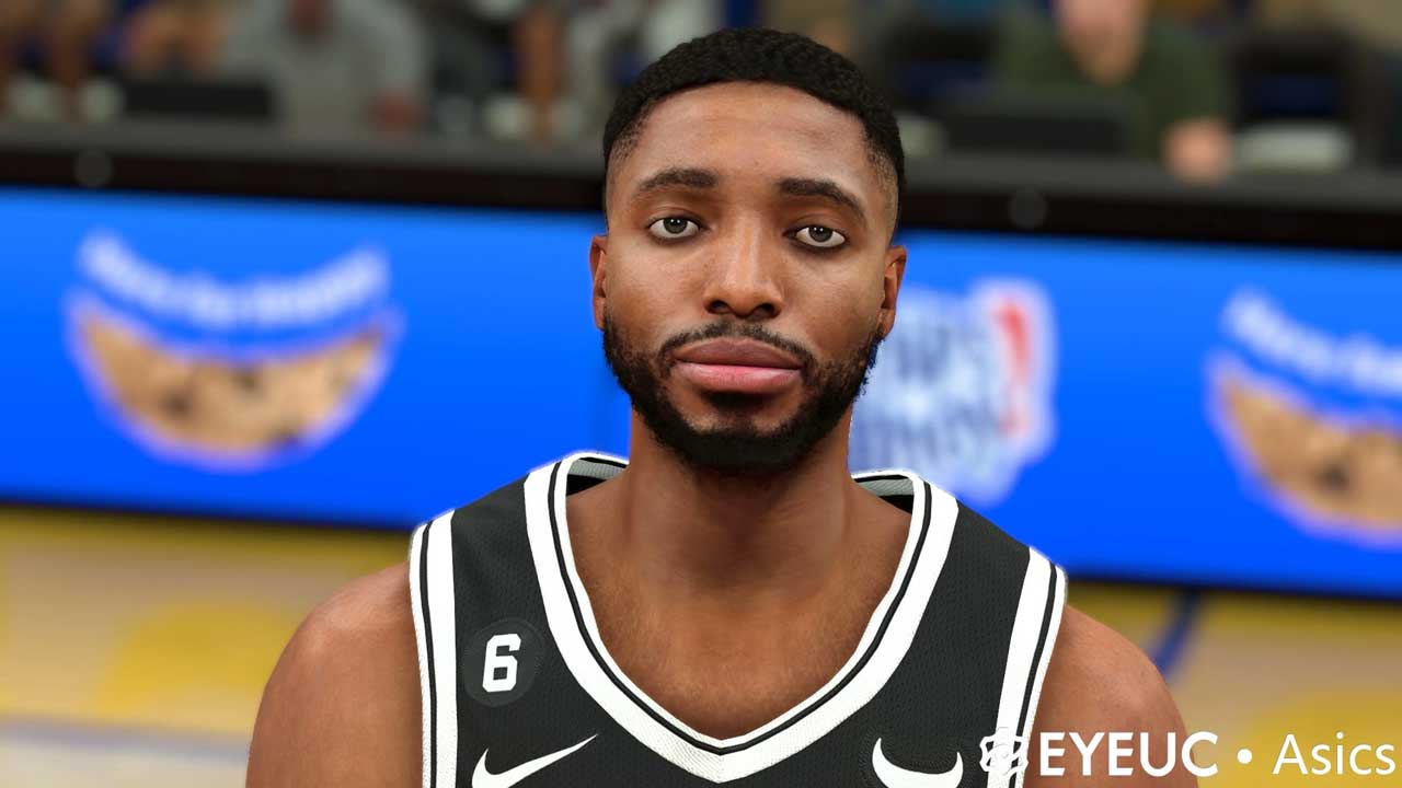 NBA 2K23 Mikal Bridges Cyberface (Nets Current Look)