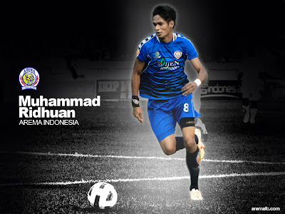 Wallpaper M. Ridwan Arema Malang Indonesia ISL Edisi 11 Februari 2013