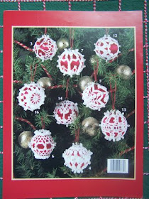 DIY - Decoração de natal pingentes bolas em crochê