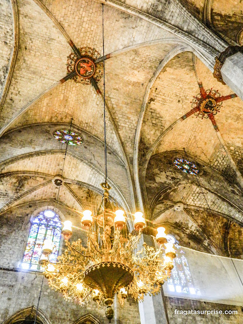 Basílica de Santa Maria del Mar em Barcelona