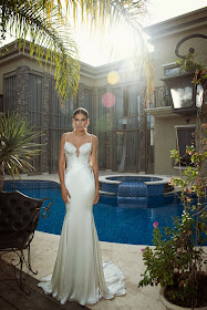 Saffron wedding dress by Galia Lahav, the Empress Collection