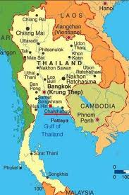 Peta Thailand Thailand Map  Viral Cinta