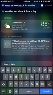 Cara Cek Cuaca/Weather dengan Spotlight di iOS