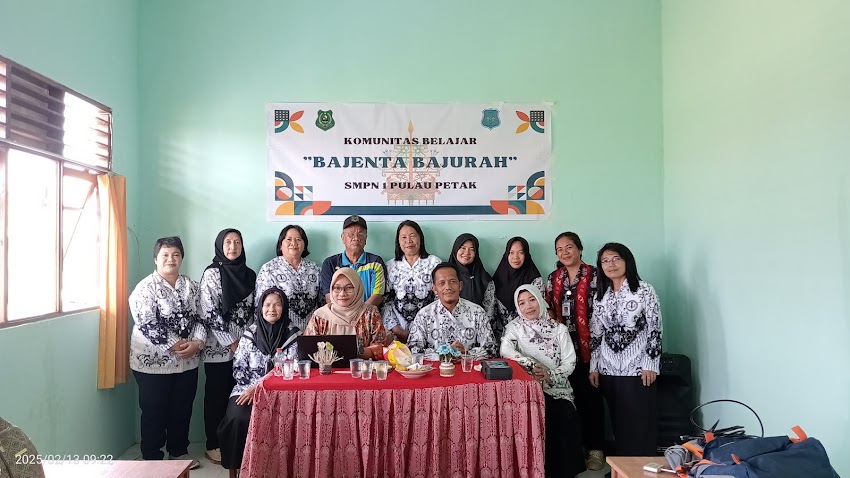 KOMBEL BAJENTA BAJURAH SMPN 1 PULAU PETAK  BELAJAR PENDEKATAN DEEP LEARNING