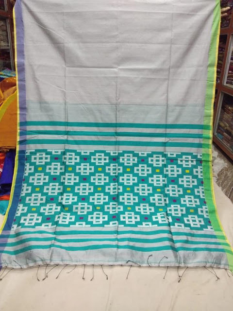 Jamdani Cotton Silk saree 