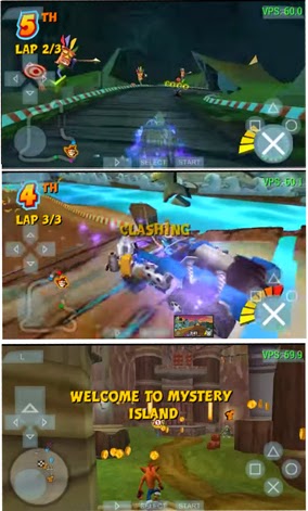 download Game PPSSPP Crash Tag Team Racing(CTR)