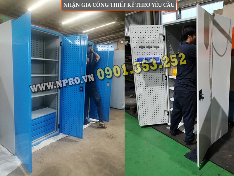 Tủ công nghiệp đựng đồ nghề vật tư nhà xưởng Tu-cong-nghiep-chua-do-nghe-vat-tu-2-canh