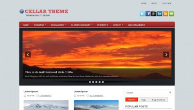 Blogger Tema-Cellar Temasi-Blogger Templates