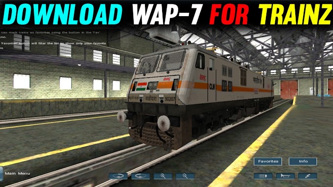 Download Wap7 For Trainz Simulator || Indian Railways Wap7 For Trainz Simulator