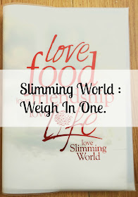 slimming world week one 