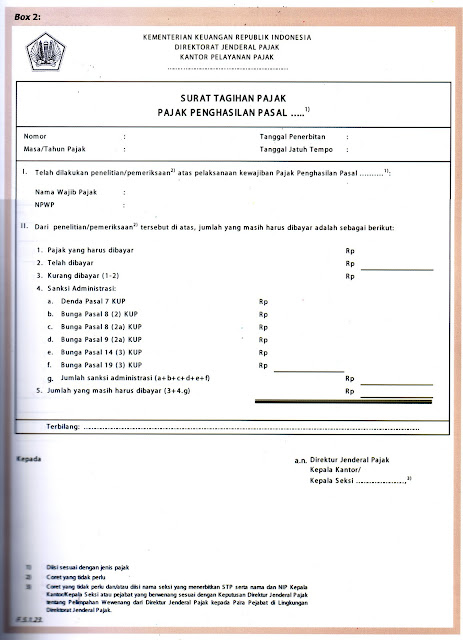 Kreasi Me: Berkenalan Dengan Surat Tagihan Pajak