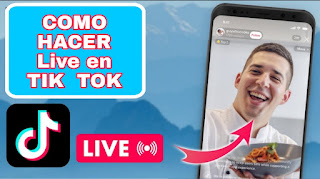 trasmitir live pantalla tik tok