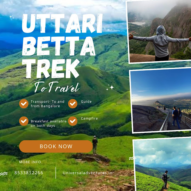 uttari betta trek bangalore, uttari betta trekking, uttari betta trek, uttari betta sunrise trek, universal adventures,