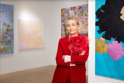 Artist, Sharon Stone shares her works in - Welcome To My Garden