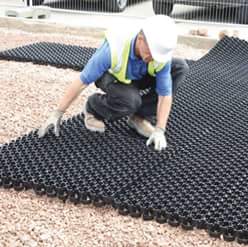 Permeable Pavement System In Pavement Construction.