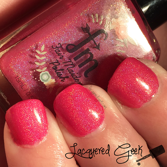 Fair Maiden Polish Stargazer nail polish swatch by Lacquered Geek