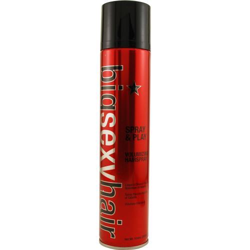 hairspray can spraying. It is long lasting and can