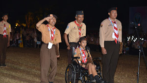 Melihat Serunya Anak Berkebutuhan Khusus Lakukan Kegiatan Pramuka Tingkat Nasional