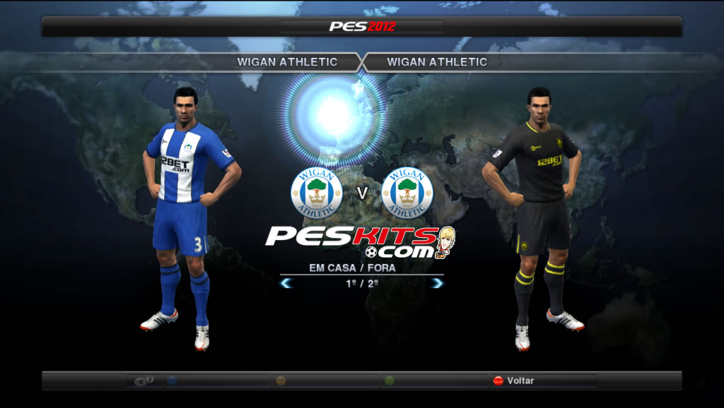 Maglie Kits GDB Wigan 2012/13 PES 2013 | PES 2013 Download face, kits ...