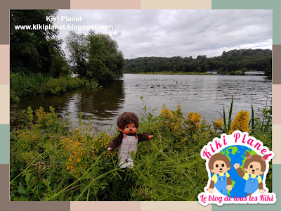 kiki Monchhichi caniel lac base de loisirs