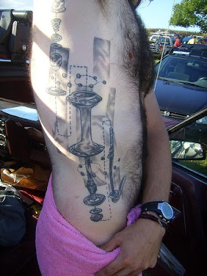 This is an absolutely amazing tattoo, perhaps the best cycling tattoo I've