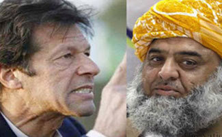 Maulana Fazal-ur-rehman bashing imran khan