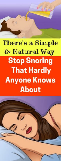 There’s a Simple And Natural Way To Stop Snoring That Hardly Anyone Knows About