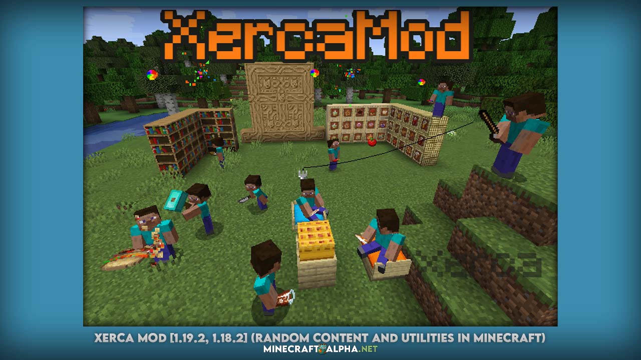 Xerca Mod [1.19.2, 1.18.2] (Random Content and Utilities in Minecraft)
