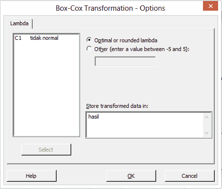 option box cox