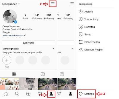 Cara Megaktifkan Fitur Your Activity Supaya Tidak Kecanduan Main Instagram