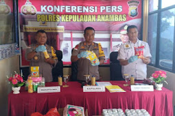 Polres Kepulauan Anambas Musnahkan Barang Makanan dan Minuman Kadaluarsa