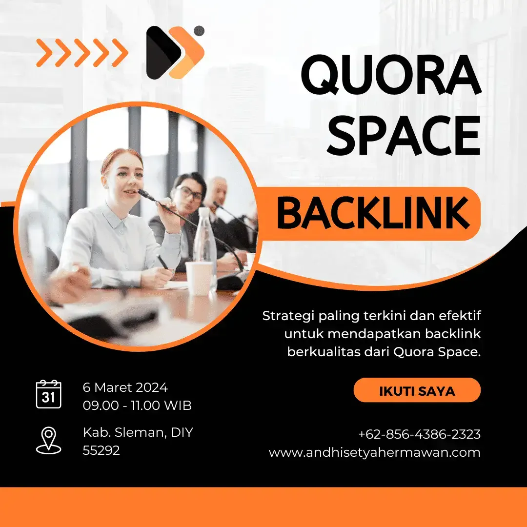 Mendapatkan Backlink Berkualitas dari Quora Space